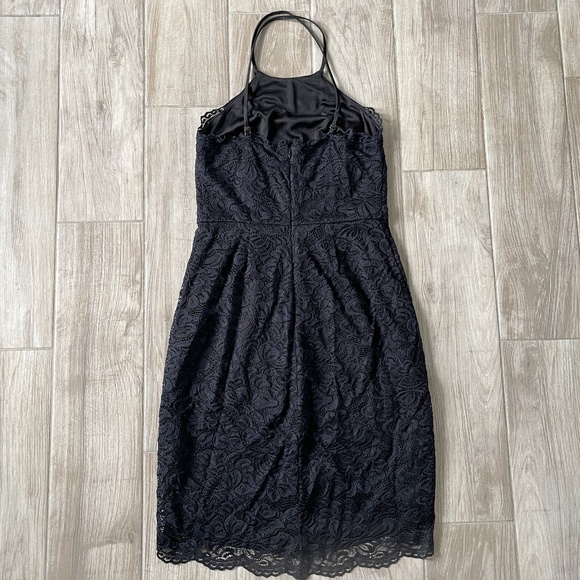 [Laundry by Shelli Seal] Lace Black Cocktail Dress - Picture 5 of 5